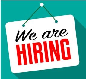 We are hiring sign image
