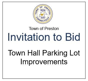 Invitation to Bid Image-Town Hall Parking Lot Improvements (JPEG)