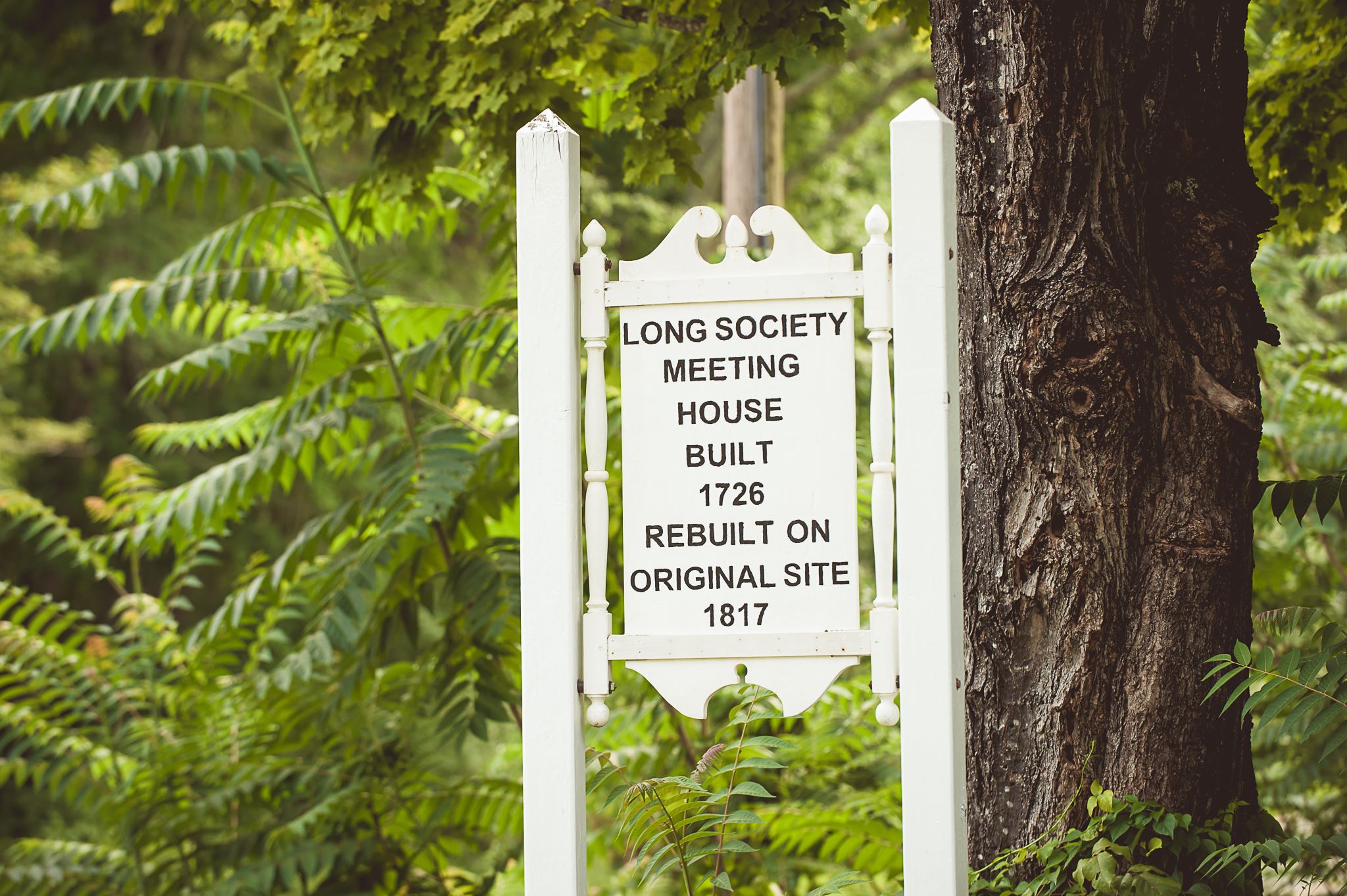 Society Meeting House Sign